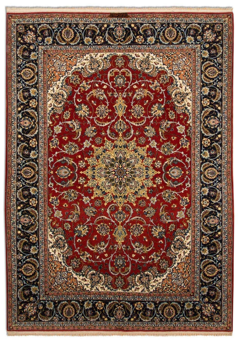 Tappeto Persero - Isfahan - Premio - 224 x 157 cm - rosso