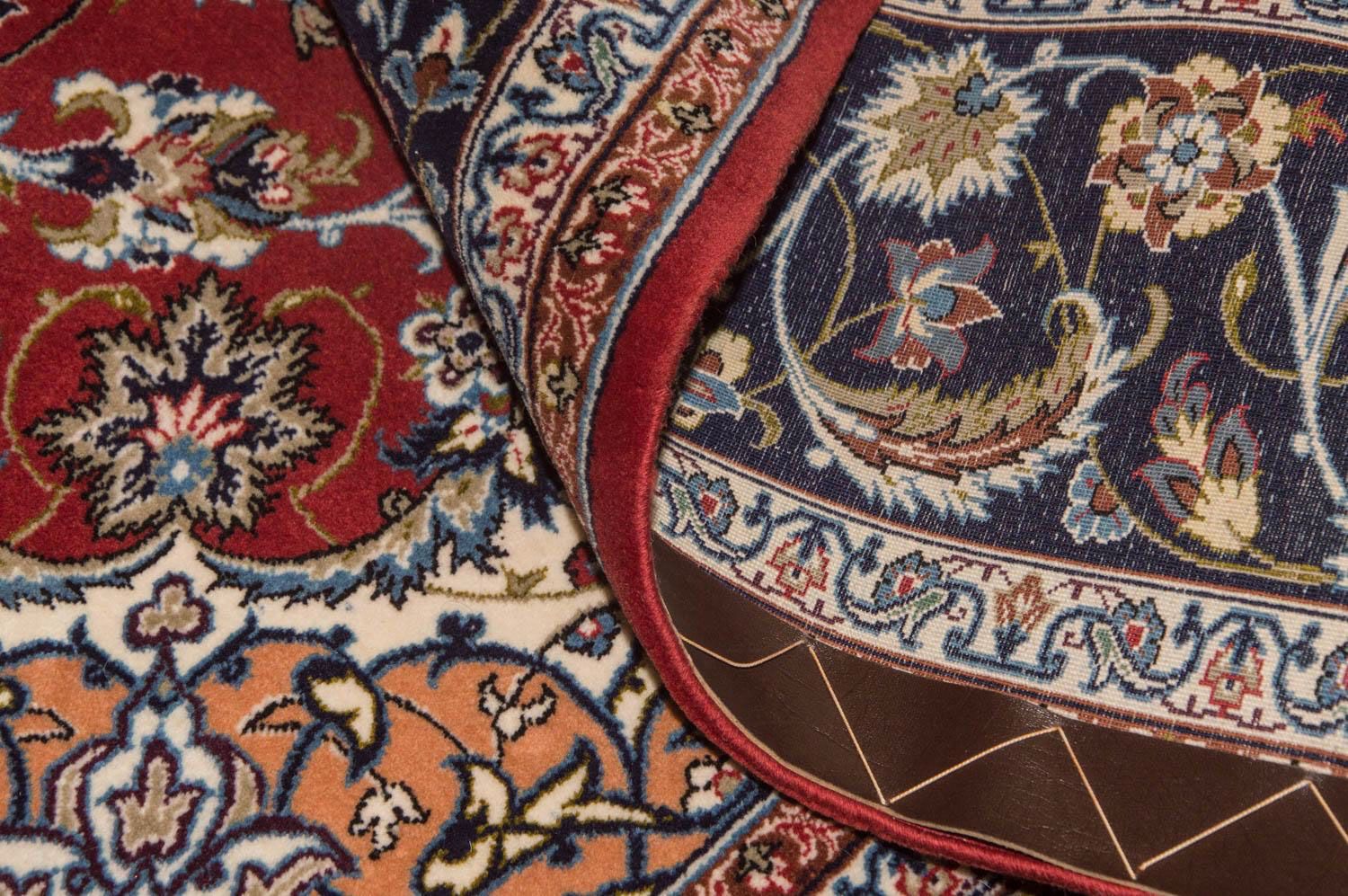 Tappeto Persero - Isfahan - Premio - 224 x 157 cm - rosso