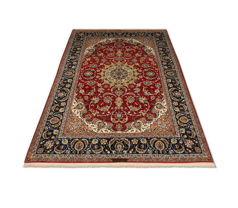 Tappeto Persero - Isfahan - Premio - 224 x 157 cm - rosso