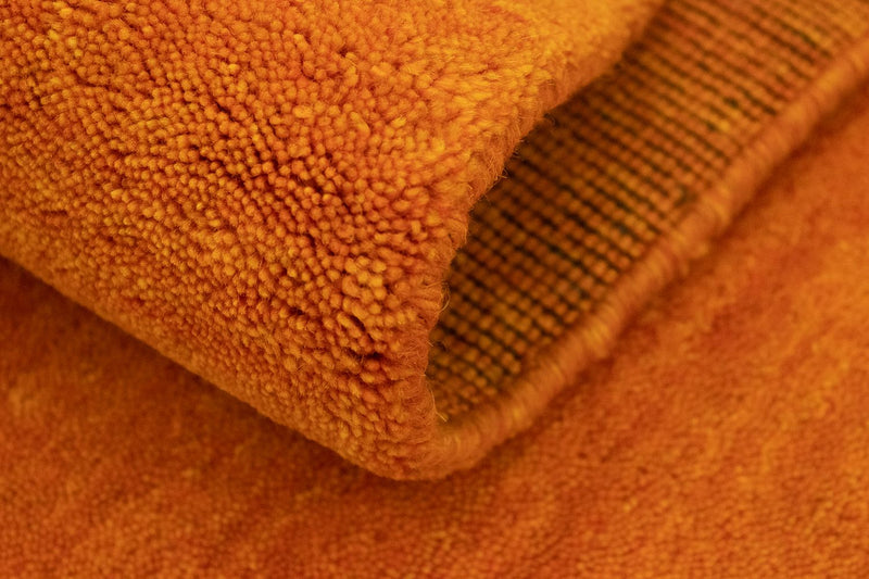 Tappeto Gabbeh - Indus quadrato  - 200 x 200 cm - arancione