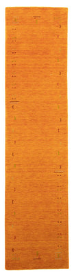 Tappeto corsia Tappeto Gabbeh - Indus - 350 x 80 cm - arancione