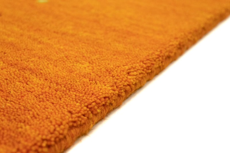 Tappeto Gabbeh - Indus quadrato  - 250 x 250 cm - arancione