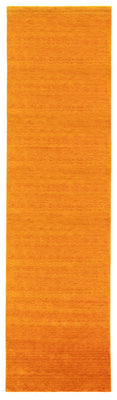 Tappeto corsia Tappeto Gabbeh - Indus - 350 x 80 cm - arancione