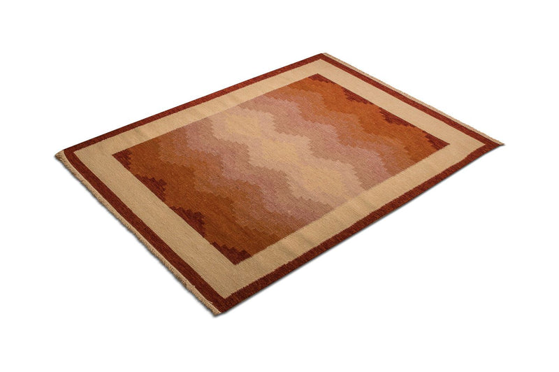 Tappeto Kelim - Tendenza - 200 x 140 cm - arancione