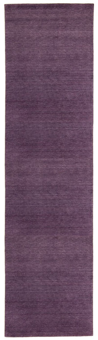 Tappeto corsia Tappeto Gabbeh - Indus - 400 x 80 cm - viola