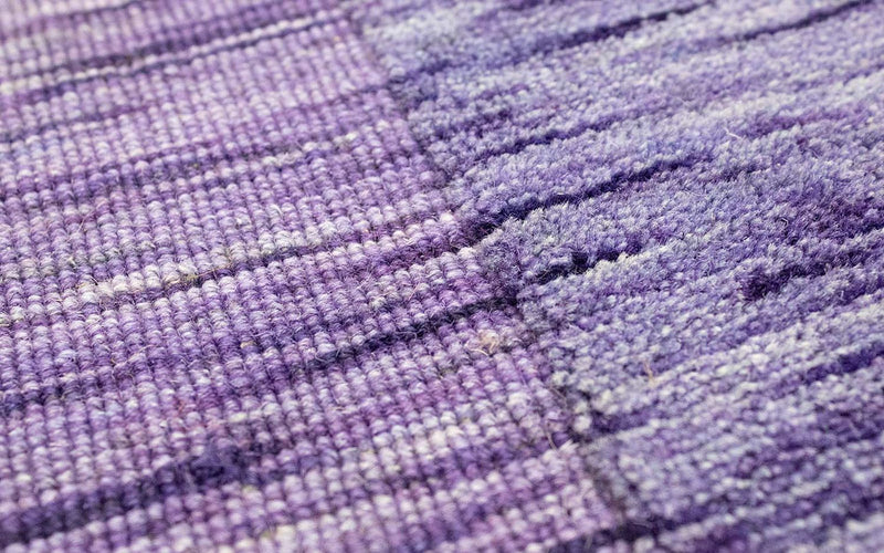 Tappeto di lana - 90 x 60 cm - viola
