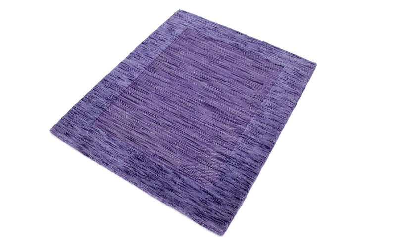 Tappeto di lana - 90 x 60 cm - viola