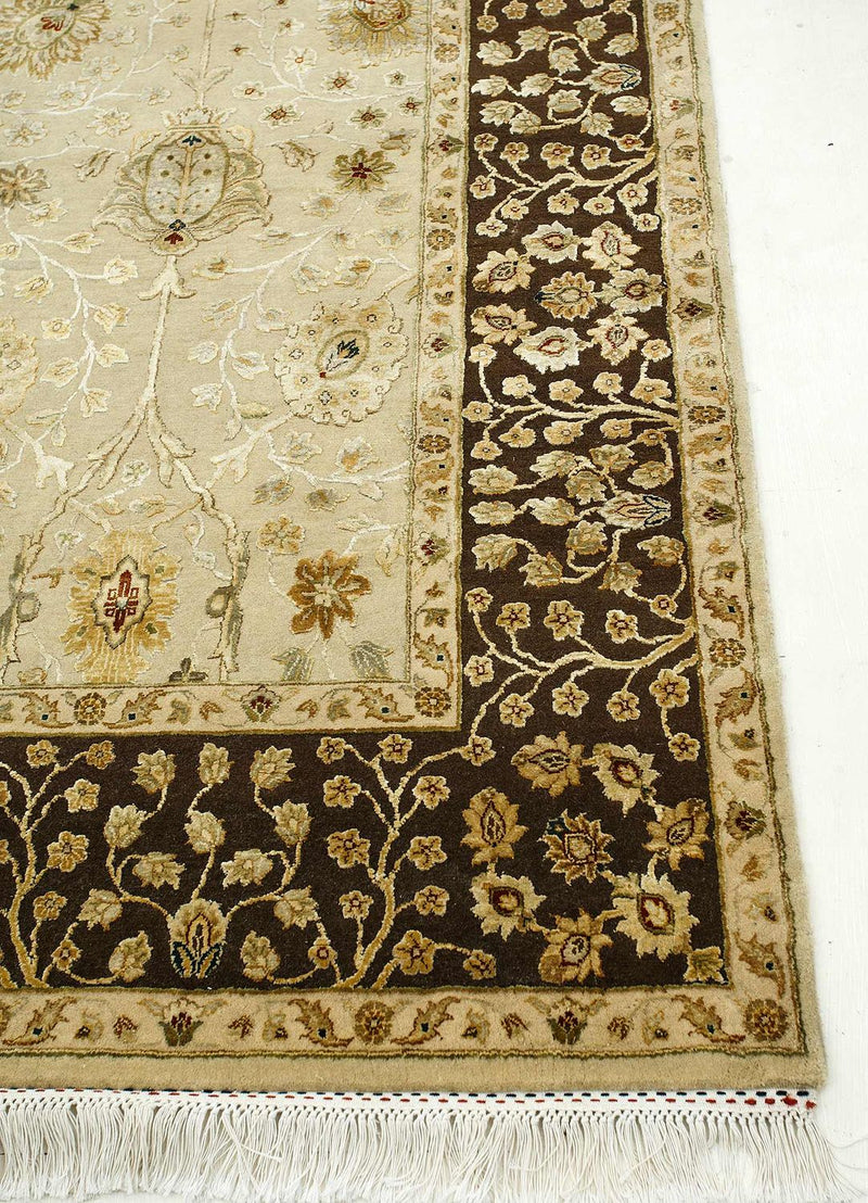 Tappeto di lana - 295 x 208 cm - crema