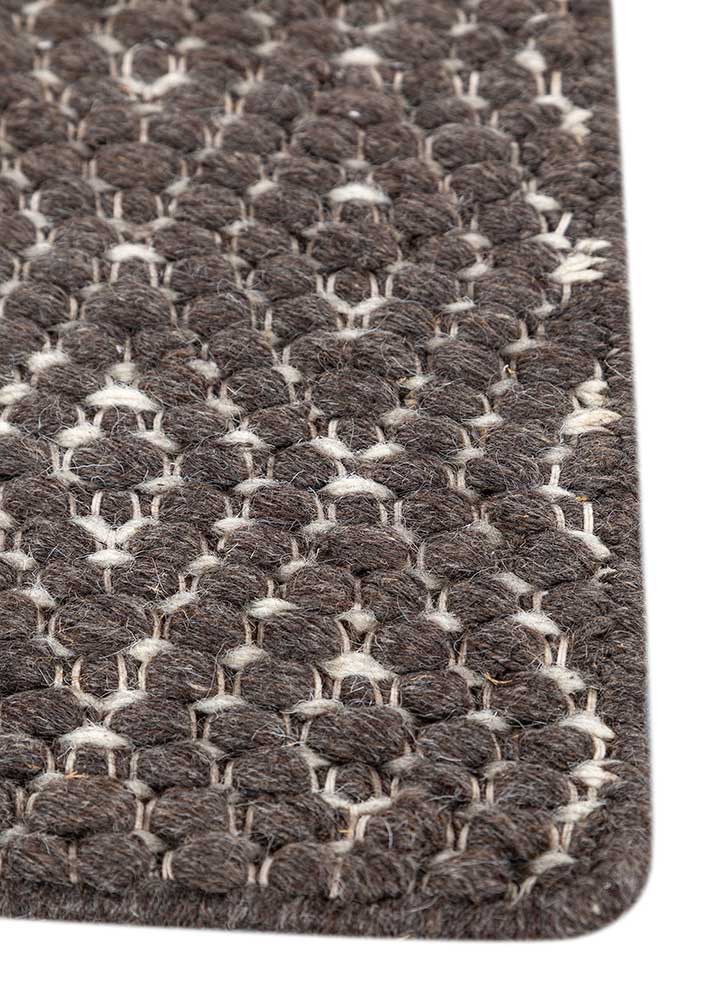 Tappeto di lana - 180 x 120 cm - antracite