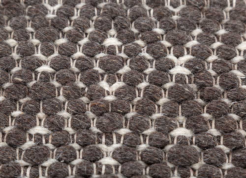 Tappeto di lana - 180 x 120 cm - antracite