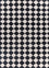 Tappeto di lana - 280 x 182 cm - bianco e nero