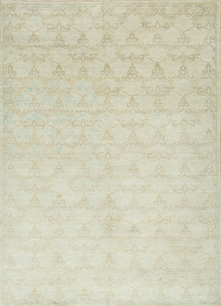 Tappeto di lana - 268 x 188 cm - crema