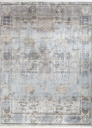 Tappeto di design - 300 x 240 cm - grigio chiaro