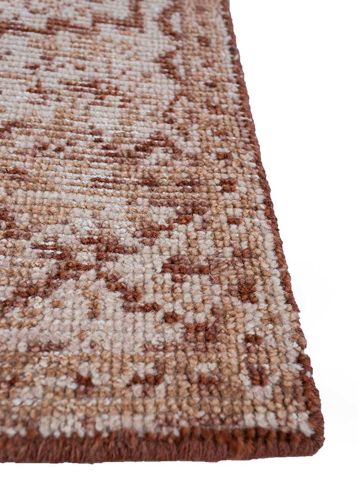 Tappeto di lana - 340 x 260 cm - arancione