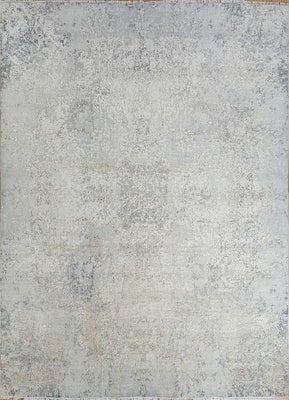 Tappeto di lana - 298 x 235 cm - argento
