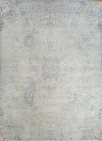 Tappeto di lana - 298 x 235 cm - argento