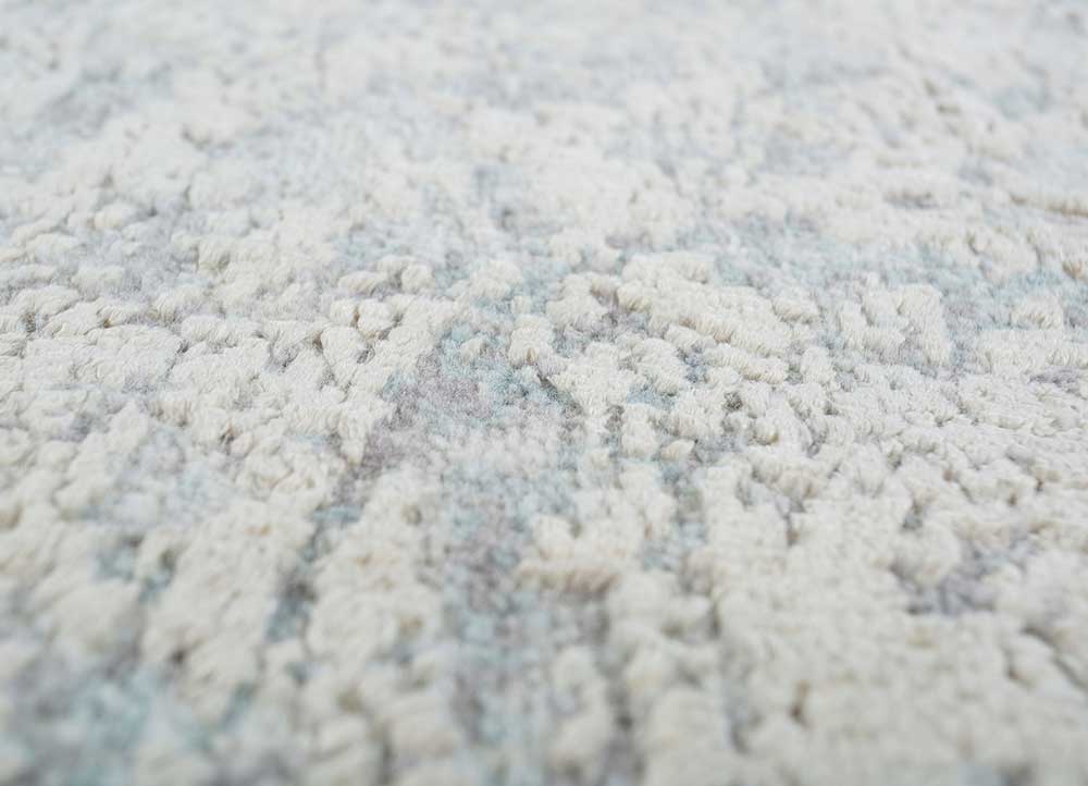 Tappeto di lana - 298 x 235 cm - argento
