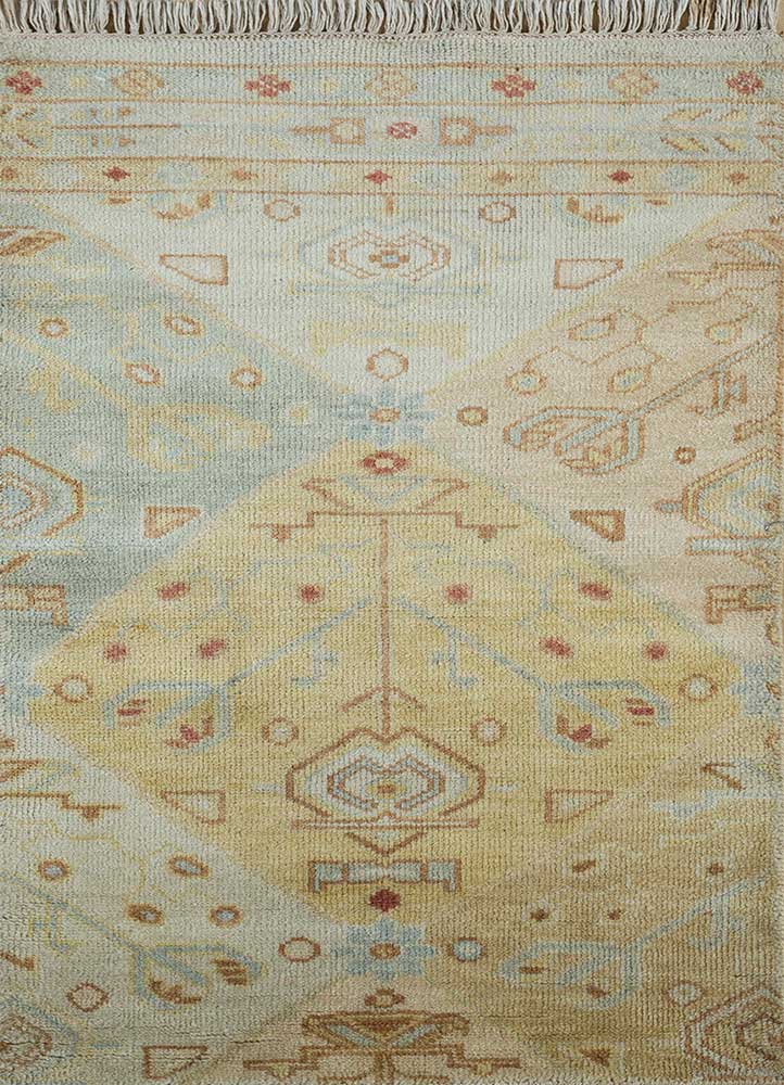 Tappeto di lana - 120 x 60 cm - oro