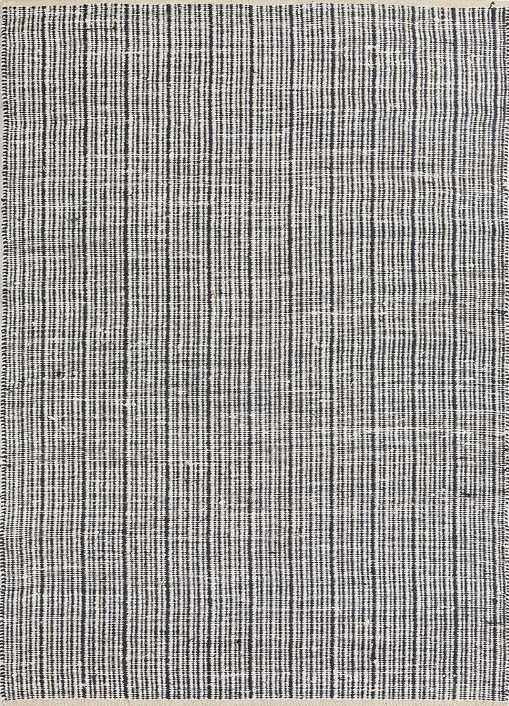 Tappeto Sisal - 240 x 150 cm - bianco e nero