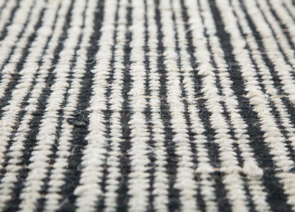 Tappeto Sisal - 240 x 150 cm - bianco e nero