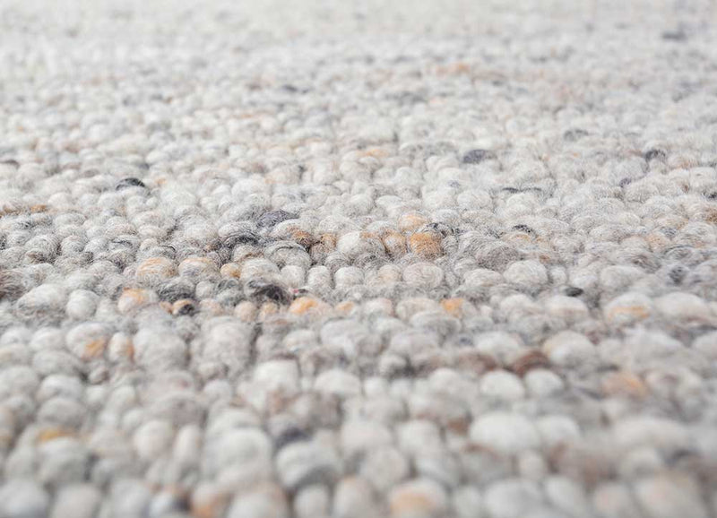 Tappeto di lana - 240 x 180 cm - grigio chiaro