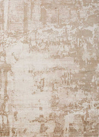Tappeto in viscosa - 180 x 120 cm - beige