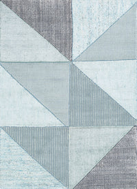 Tappeto moderno - 228 x 163 cm - blu chiaro