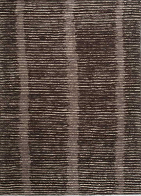 Tappeto di lana - 255 x 150 cm - marrone scuro