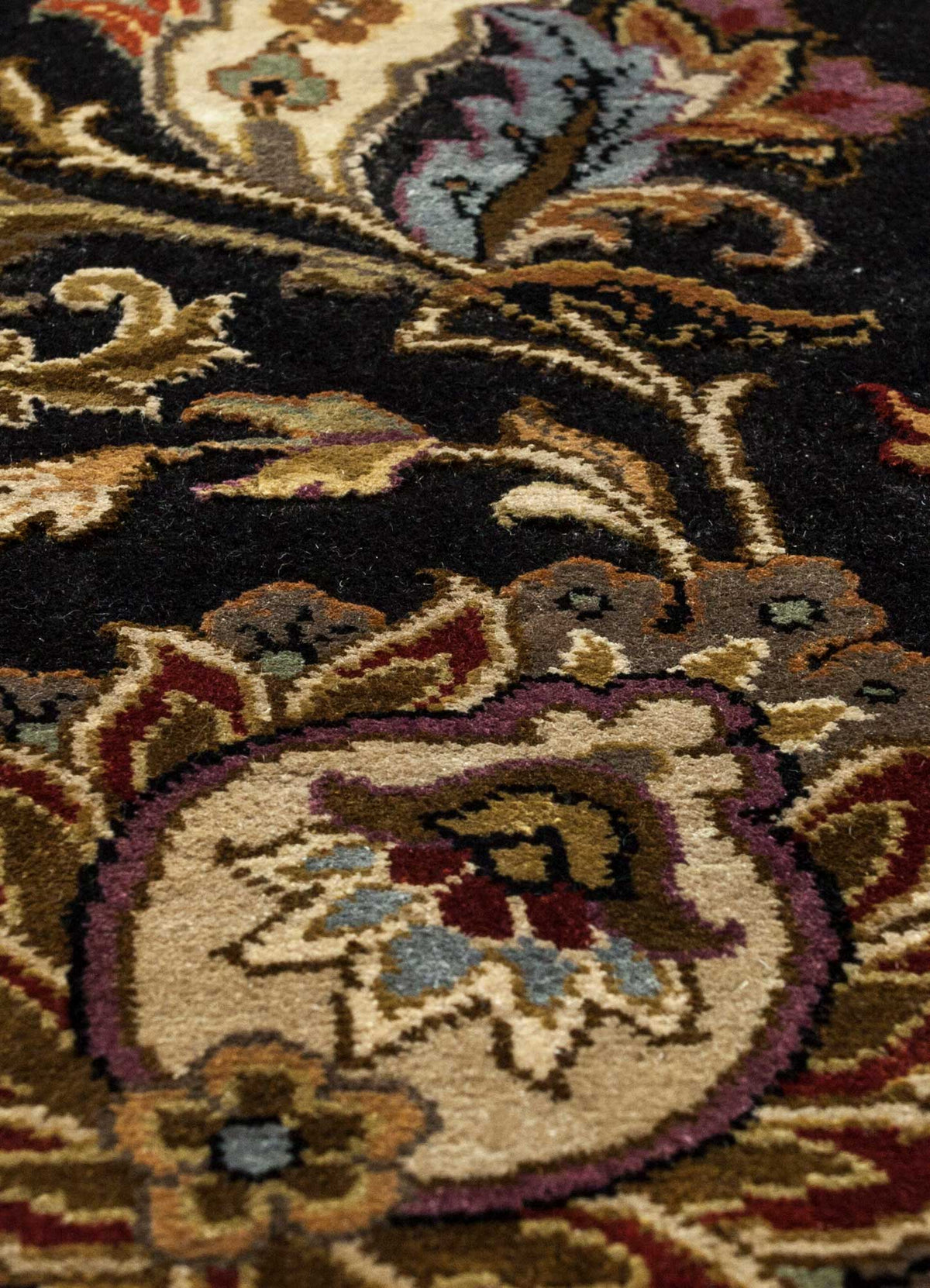 Tappeto di lana - 420 x 300 cm - antracite