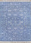 Tappeto di lana - 150 x 75 cm - blu mare