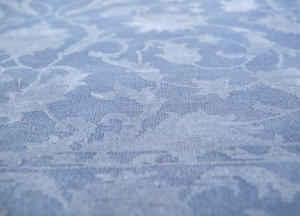 Tappeto di lana - 150 x 75 cm - blu mare