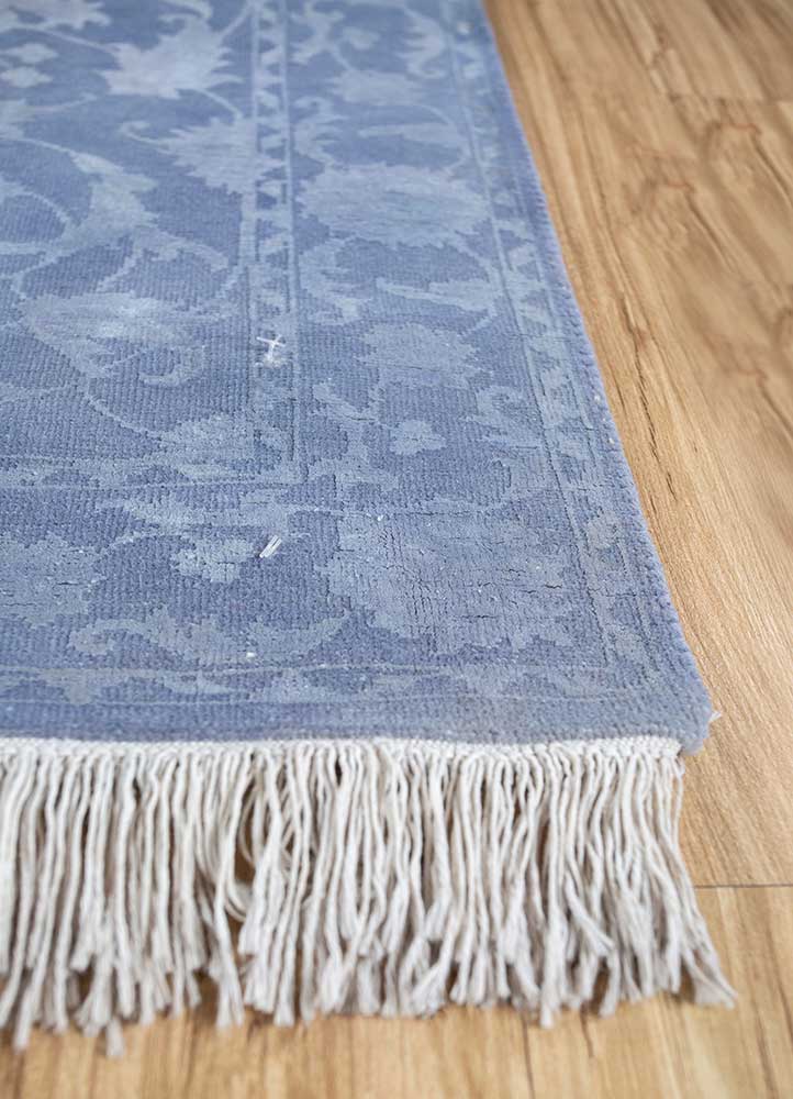 Tappeto di lana - 150 x 75 cm - blu mare