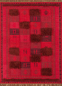 Tappeto di lana - 225 x 150 cm - rosso