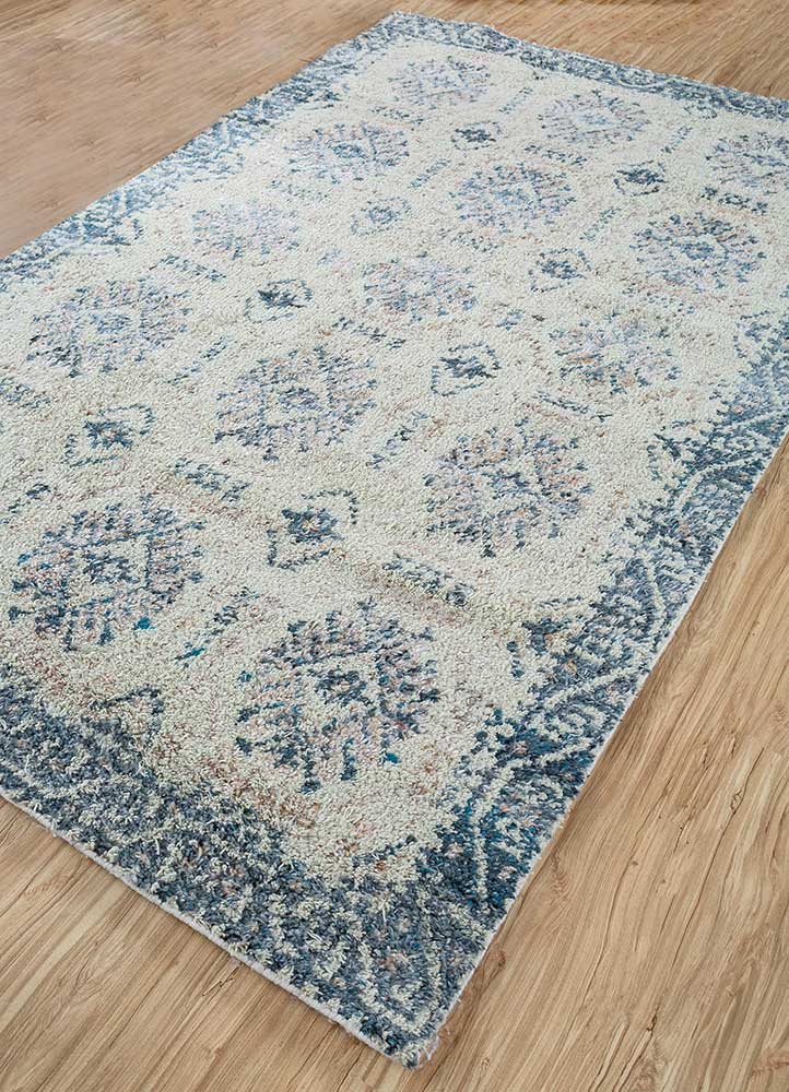 Tappeto - 255 x 150 cm - blu chiaro