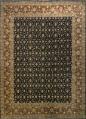 Tappeto di lana - 450 x 360 cm - blu