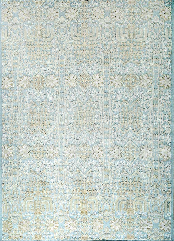 Tappeto di lana - 345 x 300 cm - blu