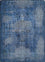 Tappeto di lana - 180 x 120 cm - blu