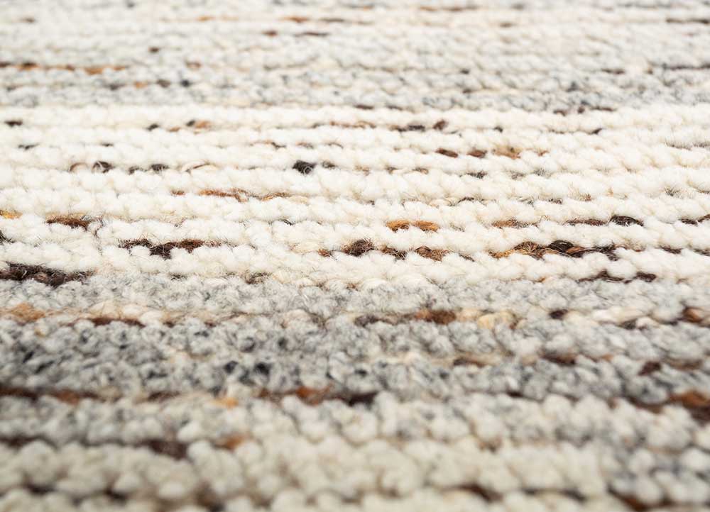 Tappeto di lana - 285 x 255 cm - grigio chiaro