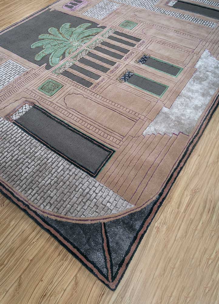 Tappeto di lana - 500 x 205 cm - arancione