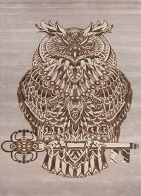 Tappeto di lana - 360 x 195 cm - crema