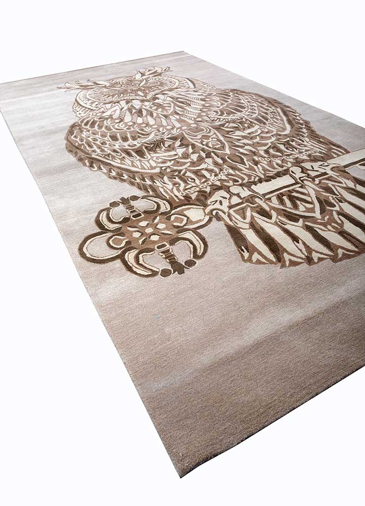 Tappeto di lana - 360 x 195 cm - crema