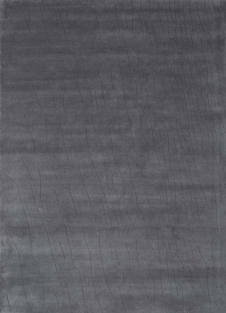 Tappeto di lana - 233 x 165 cm - grigio scuro