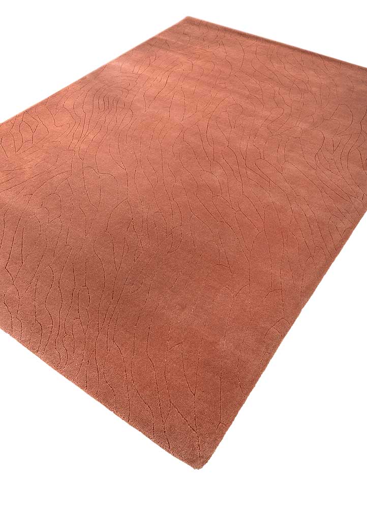 Tappeto di lana - 233 x 165 cm - arancione