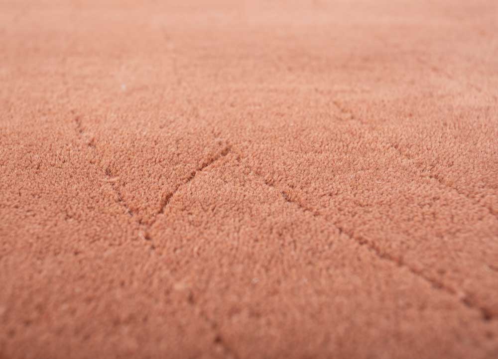 Tappeto di lana - 233 x 165 cm - arancione