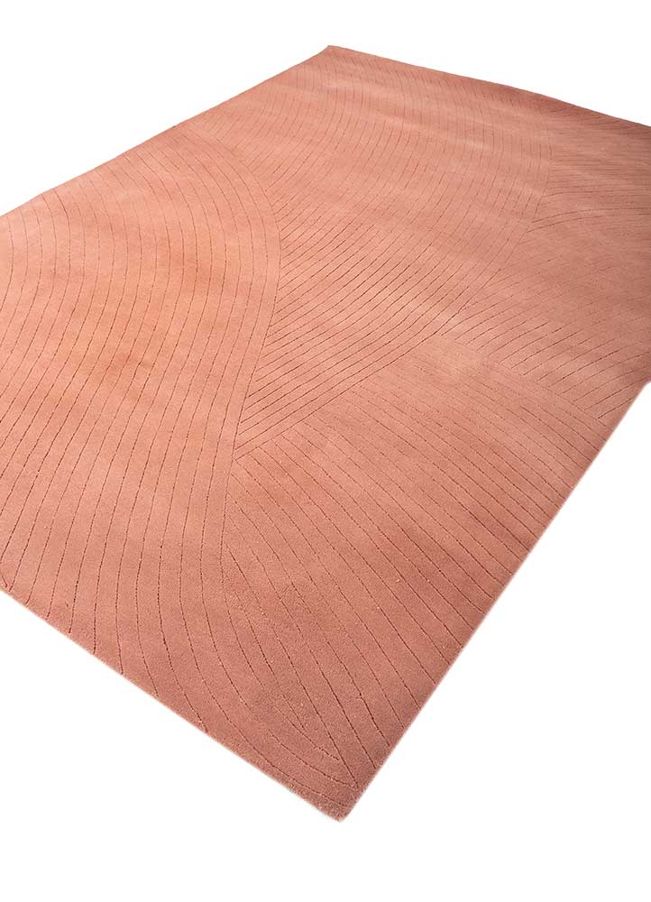 Tappeto di lana - 238 x 168 cm - arancione