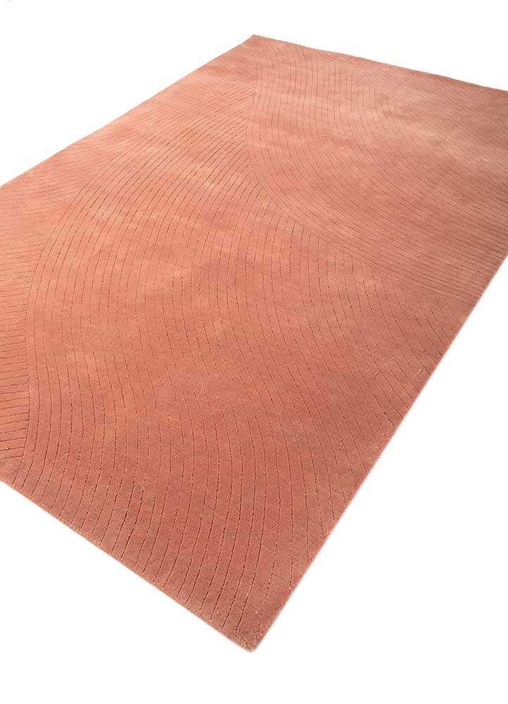 Tappeto di lana - 242 x 163 cm - arancione