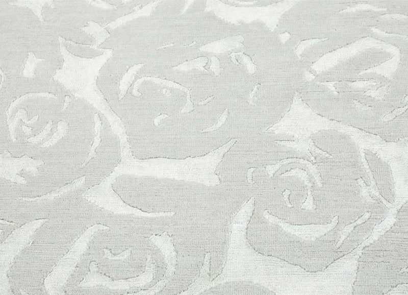 Tappeto di lana - 240 x 120 cm - grigio chiaro