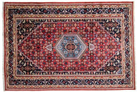 Tappeto orientale - 90 x 60 cm - rosso