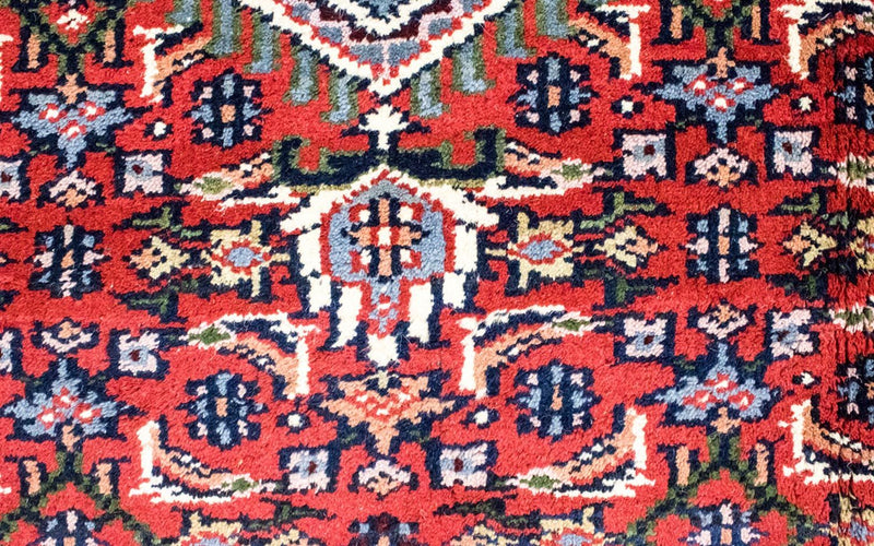 Tappeto orientale - 90 x 60 cm - rosso