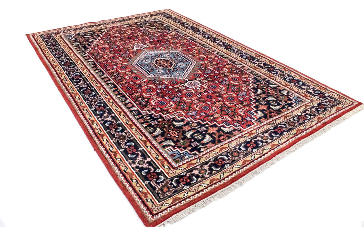 Tappeto orientale - 90 x 60 cm - rosso